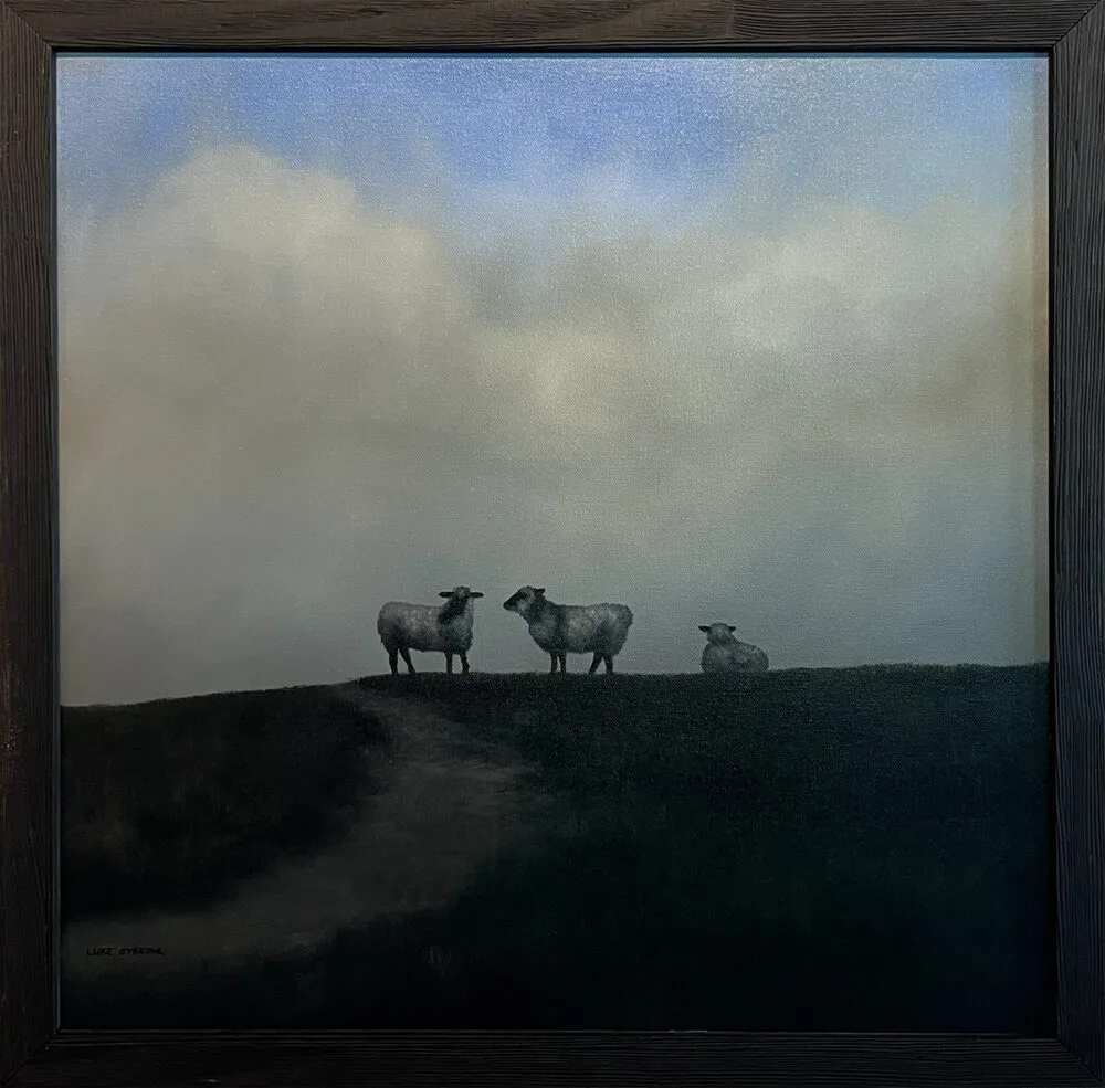Sheep on Hillside