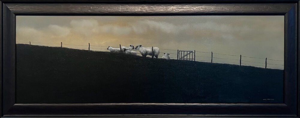 Sheep on Hillside