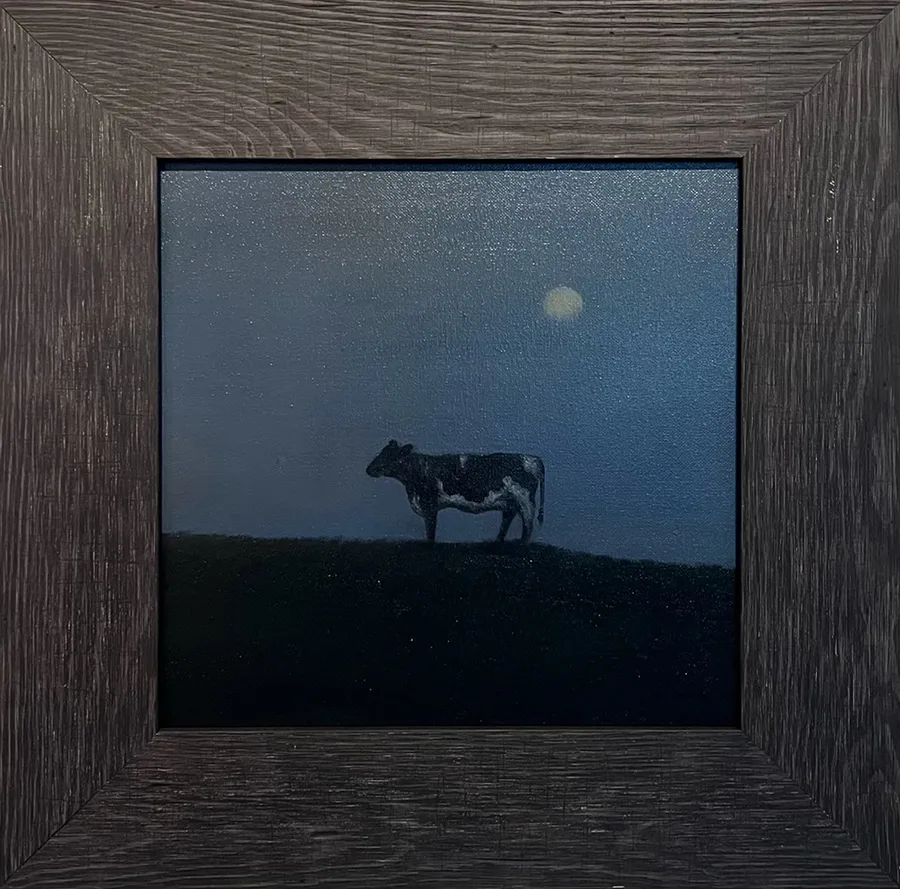 Cow and Moon
